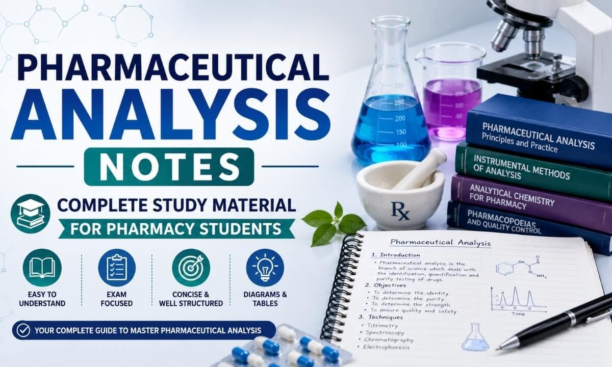 Pharmaceutical Analysis Notes