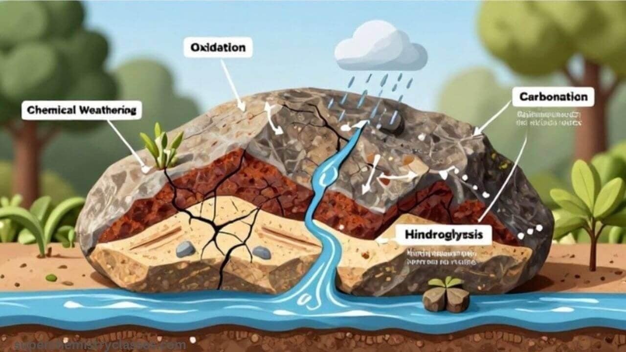 Chemical Weathering Diagram