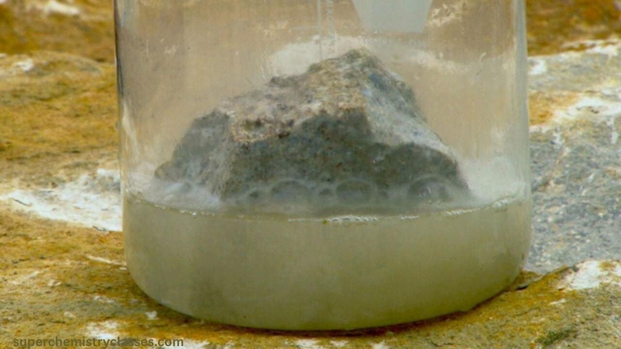Chemical Weathering Process in Rocks