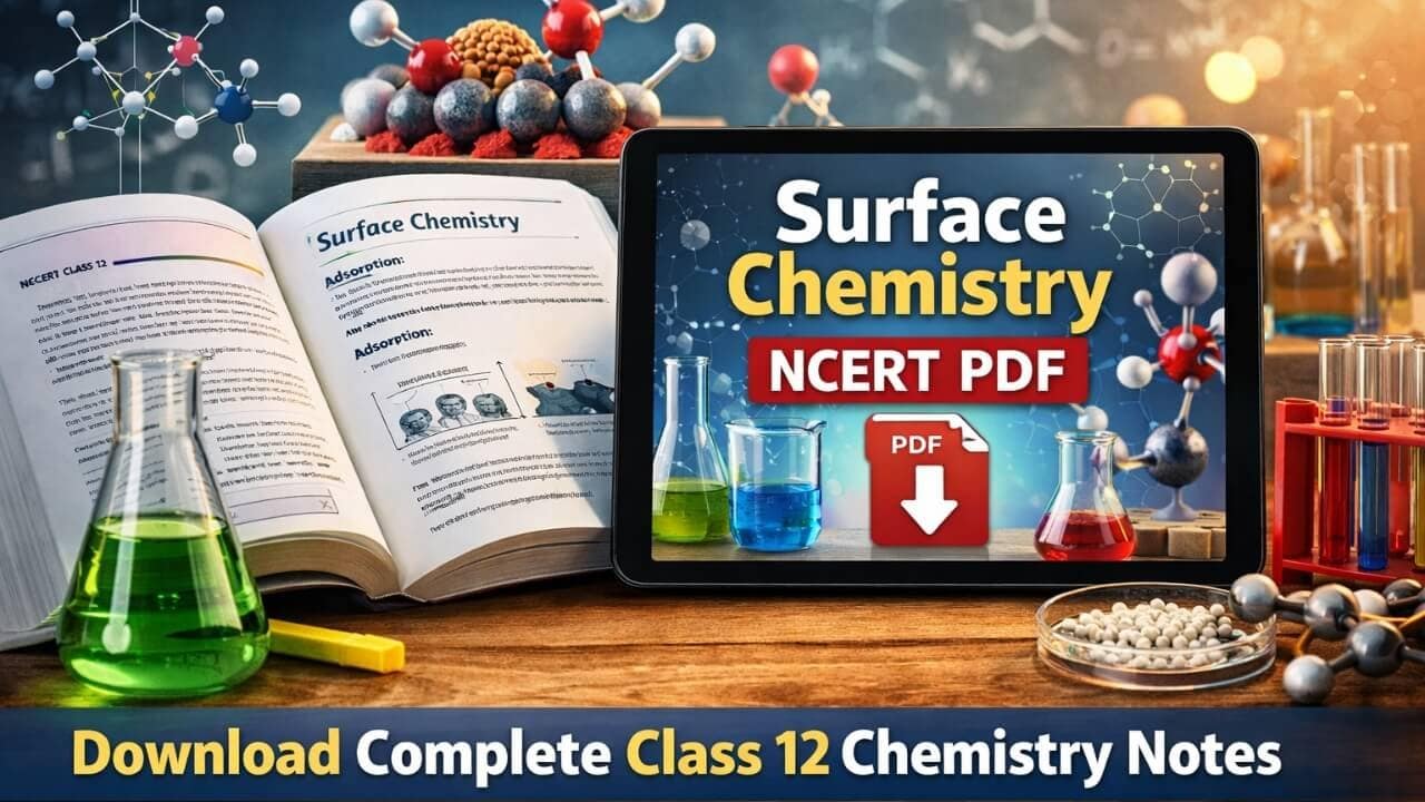 Surface Chemistry NCERT PDF