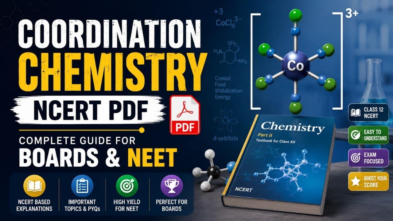 Coordination Chemistry NCERT PDF