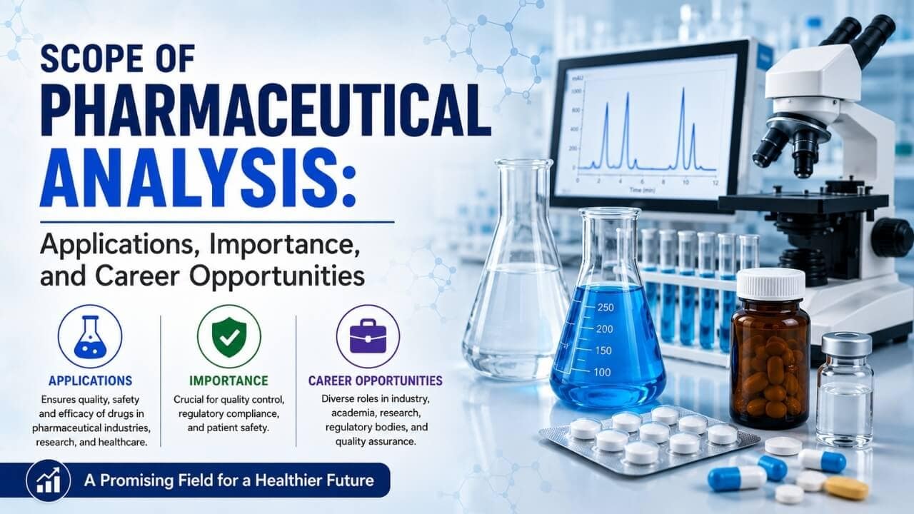 Scope of Pharmaceutical Analysis