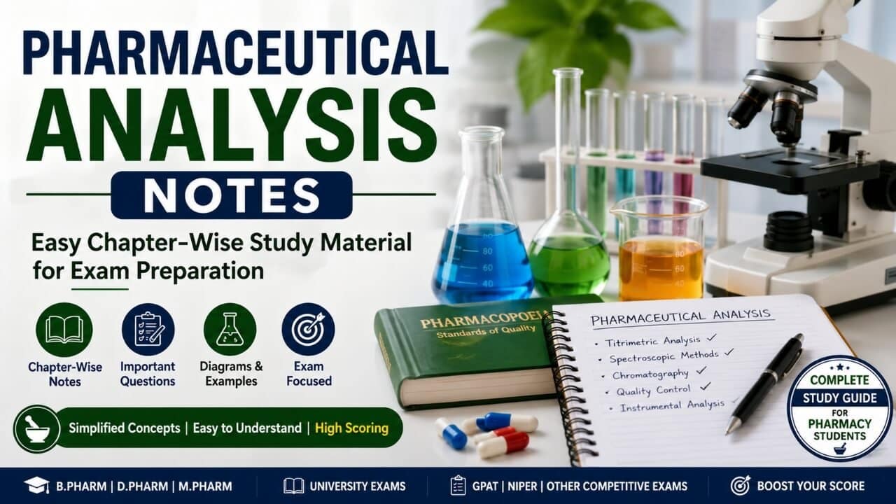 Pharmaceutical Analysis Notes