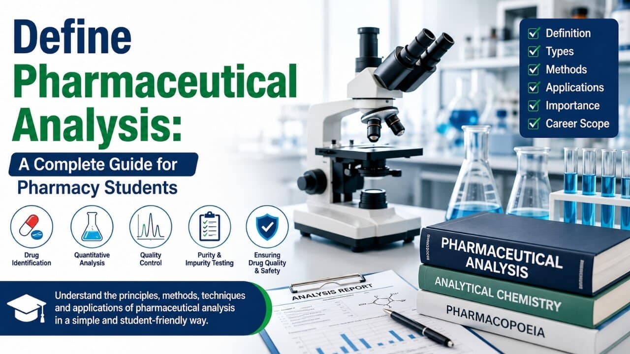 Define Pharmaceutical Analysis