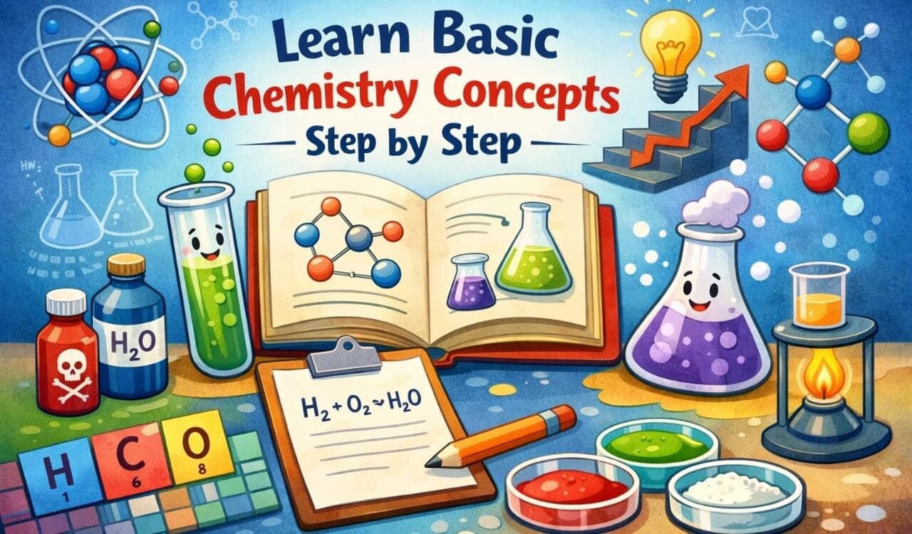 Learn Basic Chemistry Concepts Step by Step with Easy Examples
